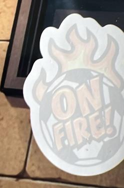 Ontbrekende sticker van de jumbo