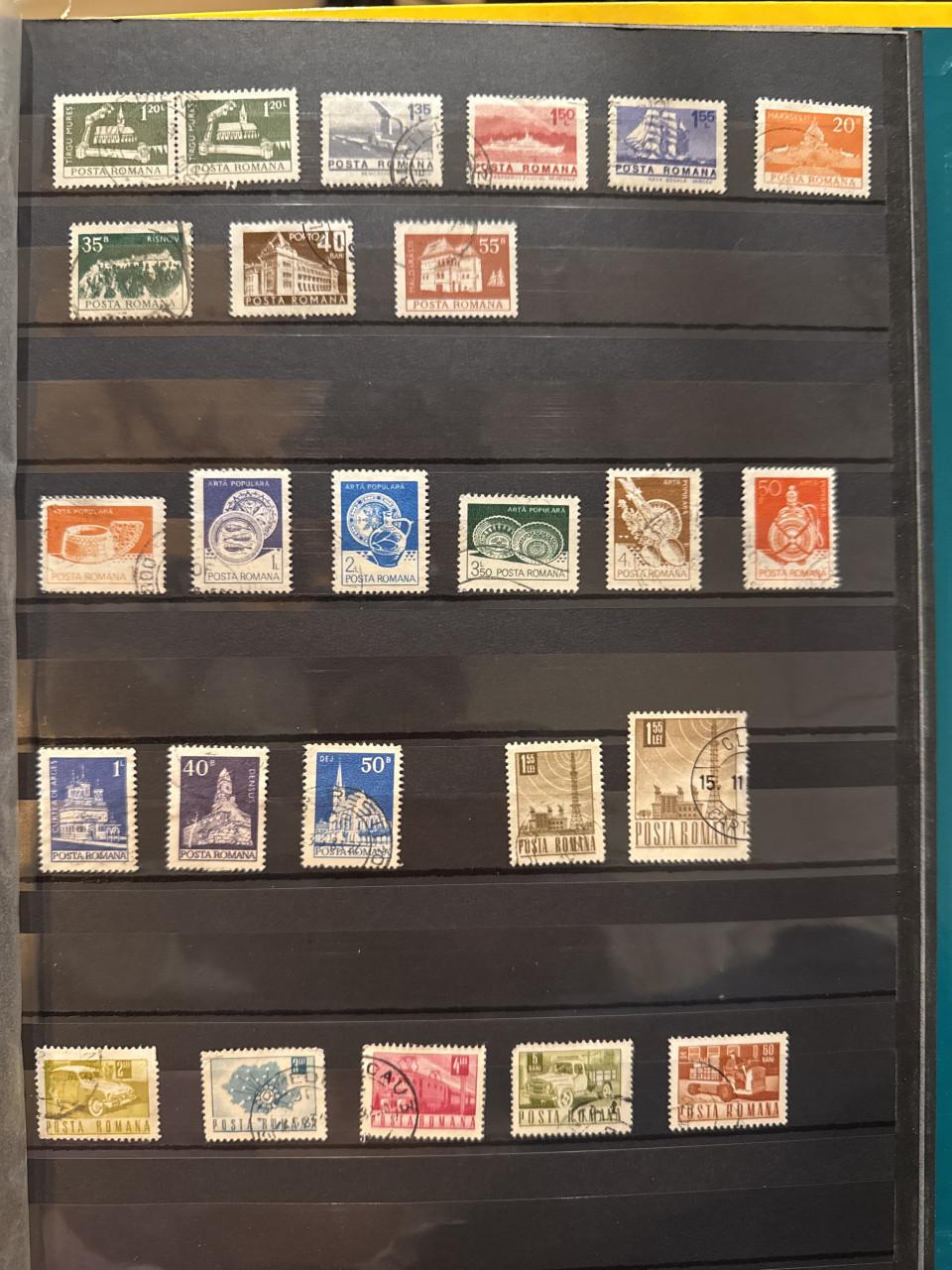 Complete postzegelverzameling – 4 albums