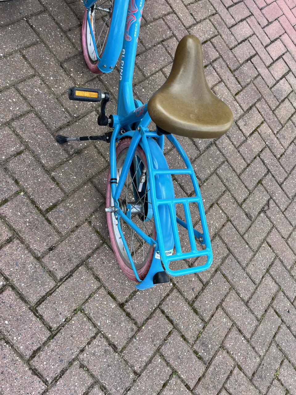 Alpina kinderfiets 18 inch 5-7 jaar (gebruikt)