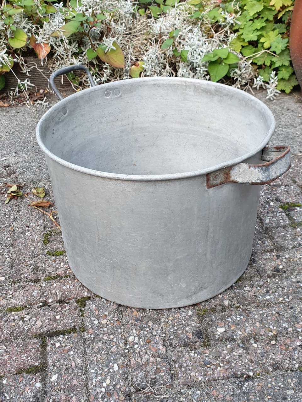 Decoratie pan (zink)