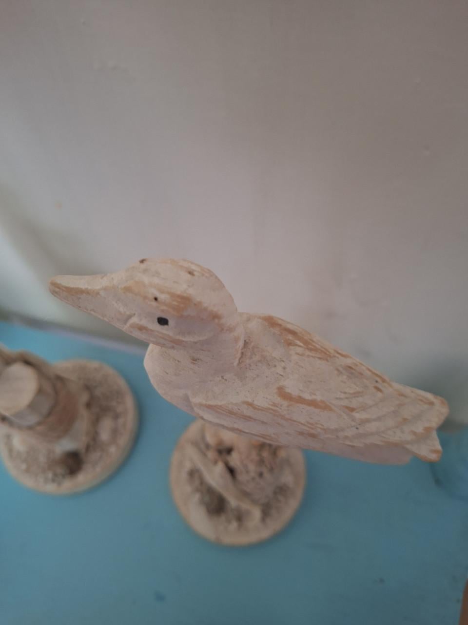 2 decoratieve vogels