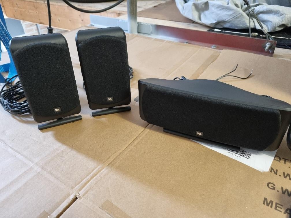 JBL surround speaker set.