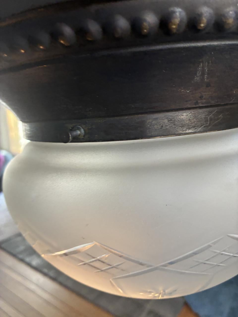 Brocante lamp