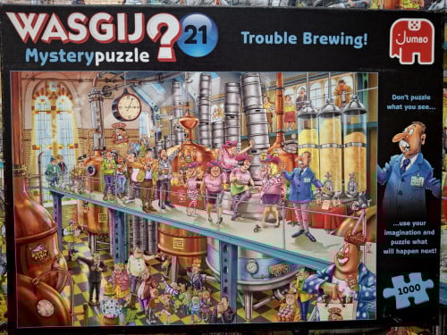 Wasgij 🧩: Mystery 21, Trouble Brewing!