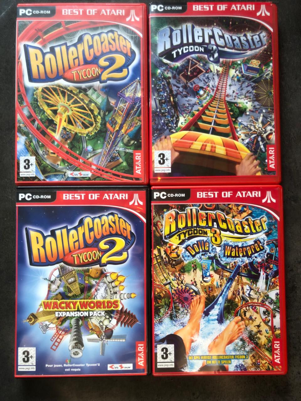 Diverse games Rollercoaster