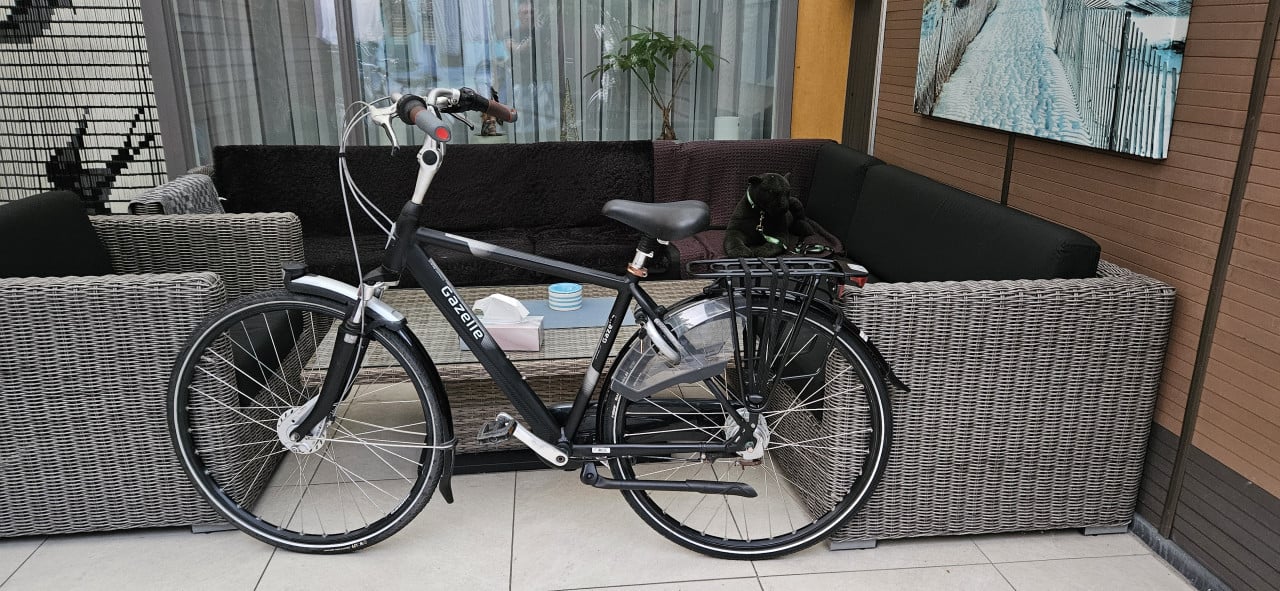 Gazelle herenfiets C7+, frame 49 cm