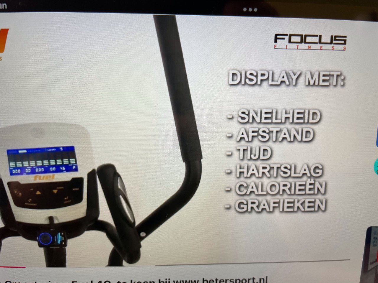 Fuel Fitness Crosstrainer