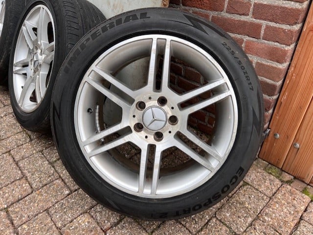 Mercedes Velgen incl banden