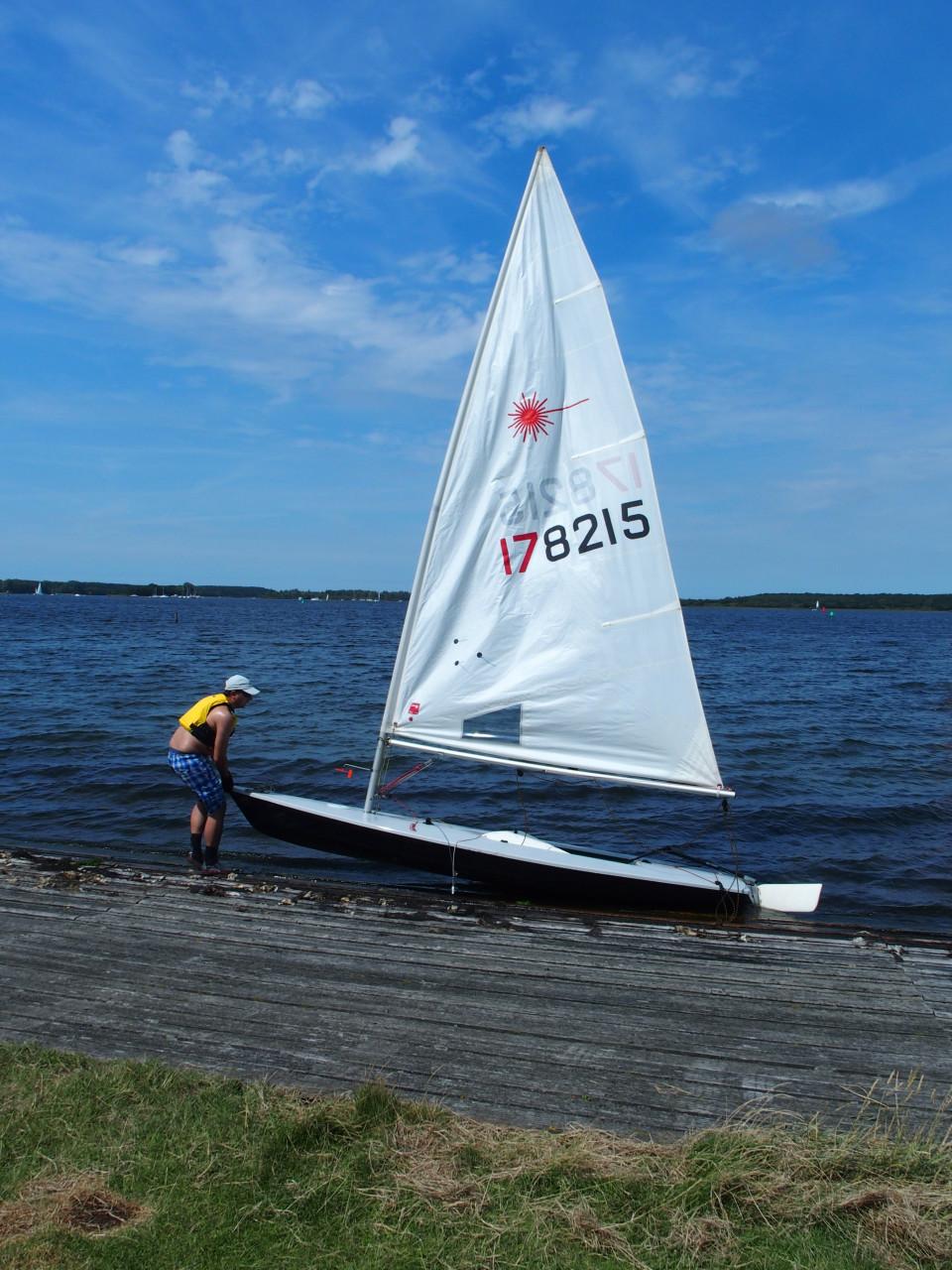 Laser zeilboot in zeer nette staat
