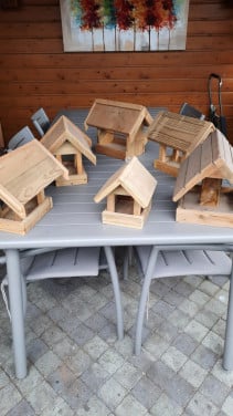 Voederhuisjes nieuw 6 stuks voor 15 euro
