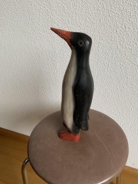Houten pinguïn