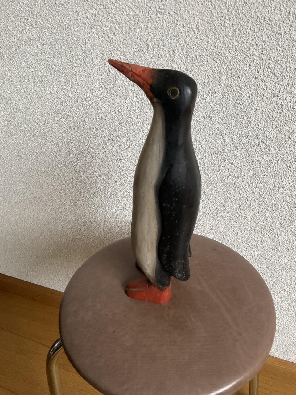 Houten pinguïn