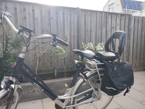 Mooi en comfortabel (Yepp) kinderzitje/ fietsstoeltje