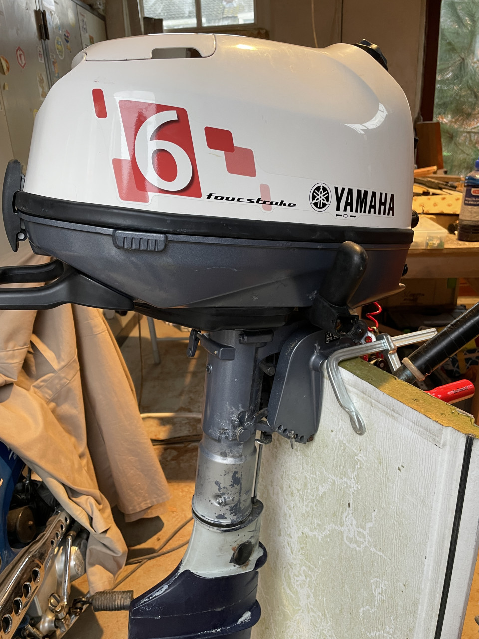 Yamaha 6pk viertakt buitenboordmotor