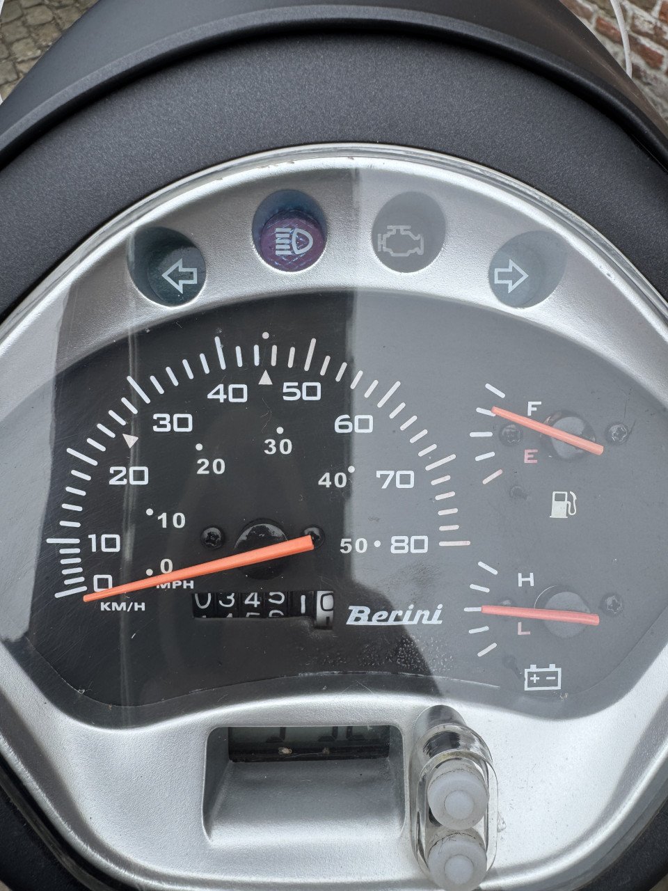 Berini Scooter Napoli zwart 45km/h 2020