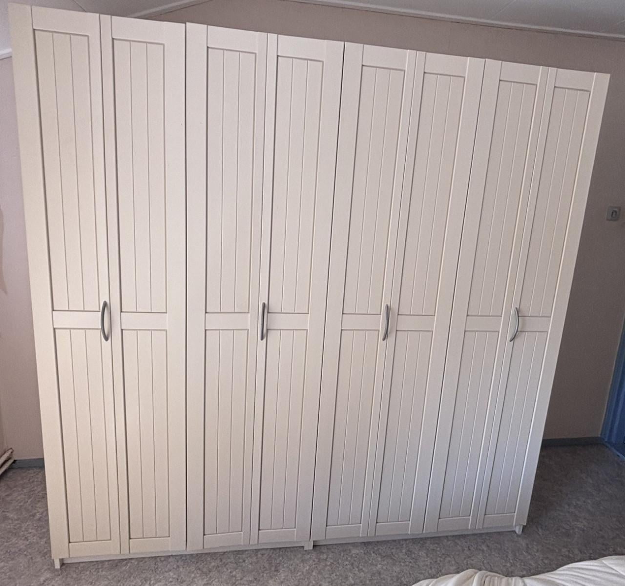 Garderobekast wit (IKEA), opknapper
