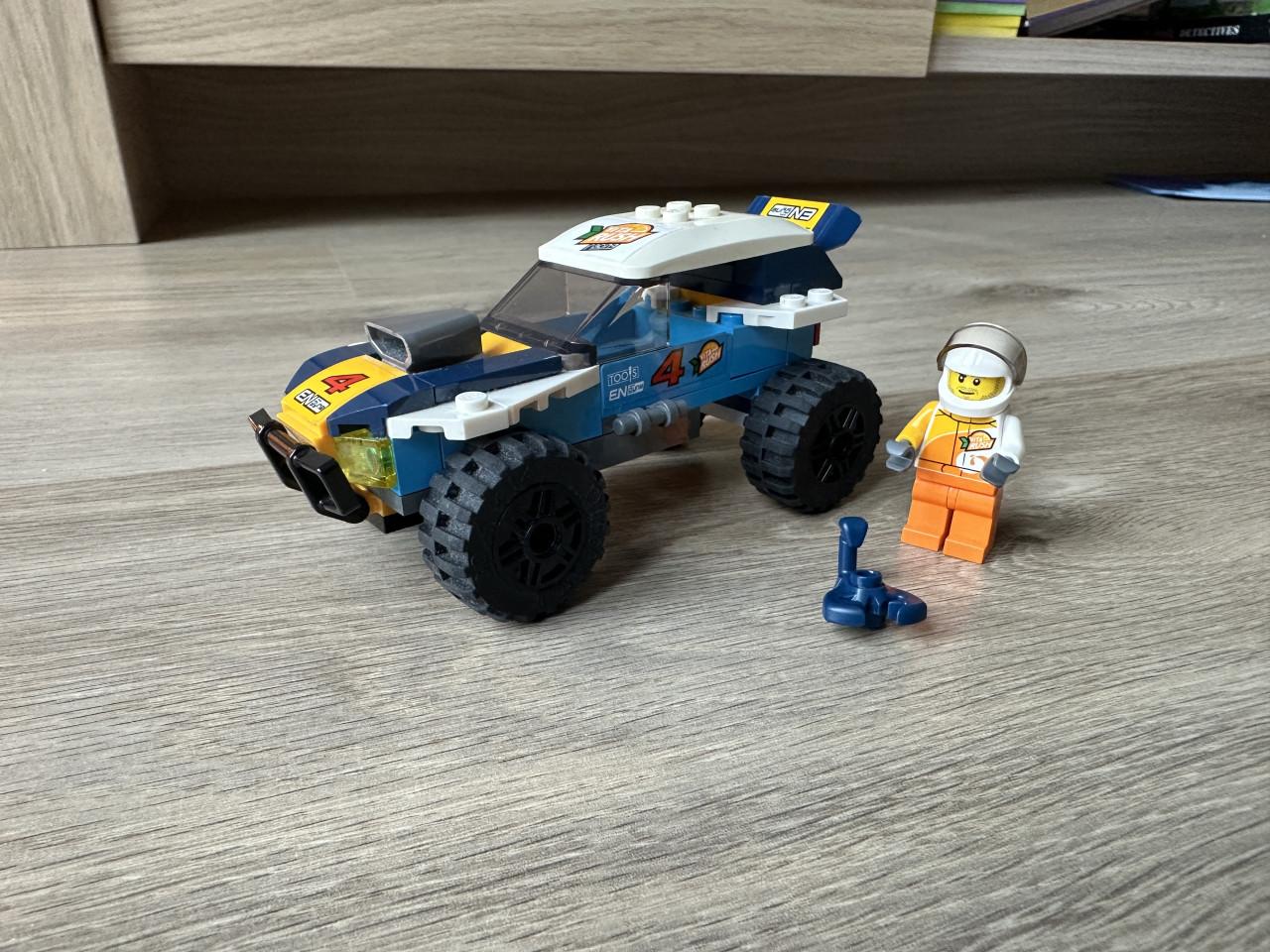 Lego City Woestijn rallywagen 60218