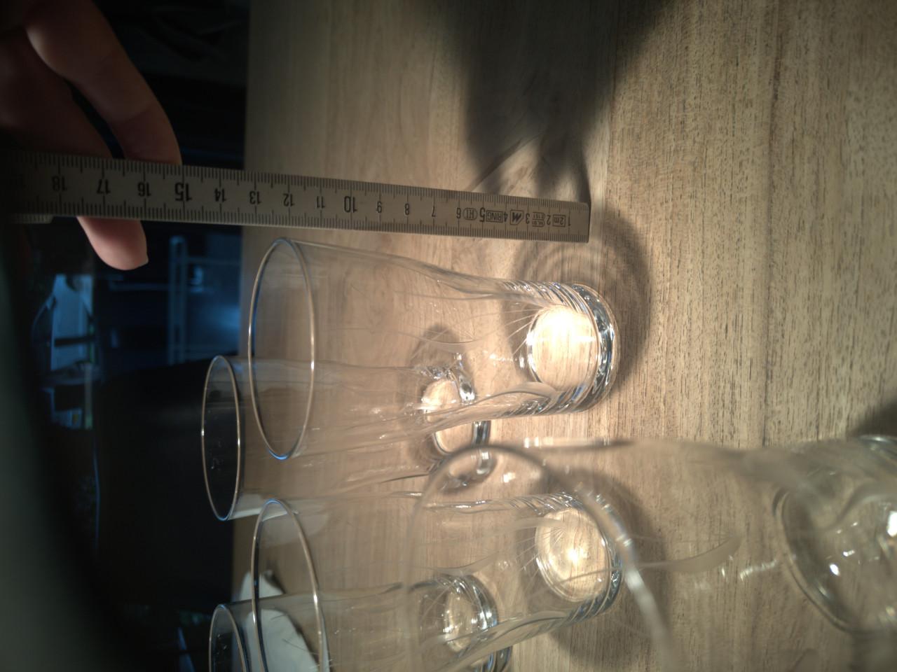 Fijne glazen, meerdere modellen/grootte, met gravering