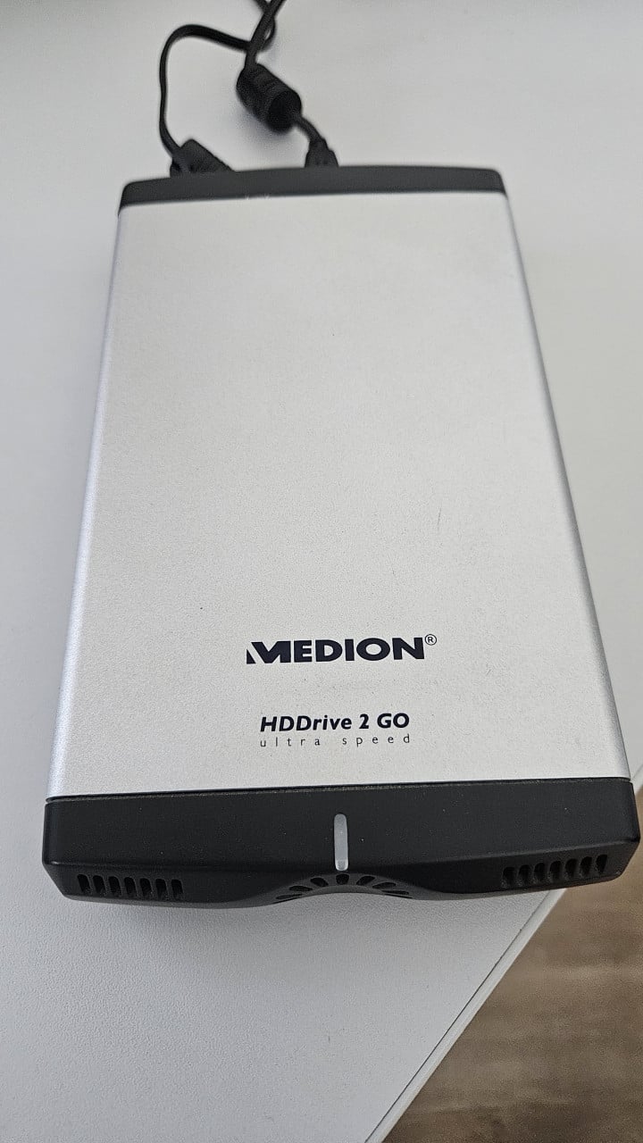 Medion HDDrive 2 GO externe harde schijf