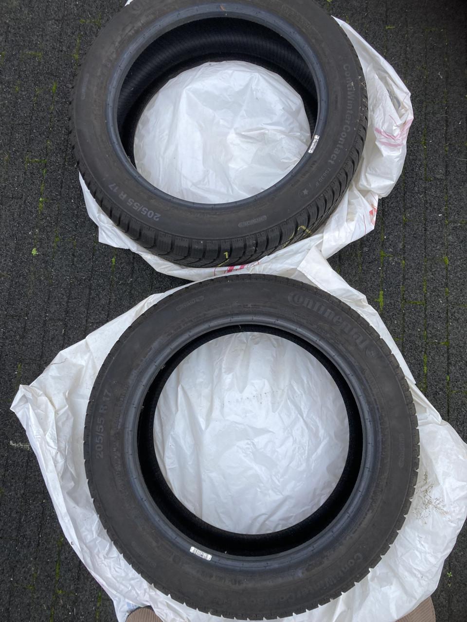 2 winterbanden 205/55/R17