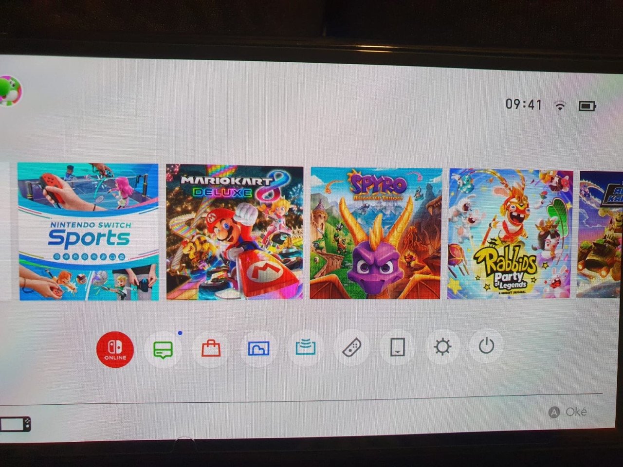 Nitendo swits zo goed als nieuw