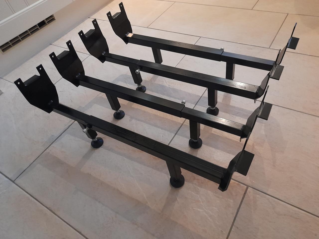 Uitschuifbare Potenset voor lattenbodems van 70 - 80 - 90 breed (z.g.a.n.)