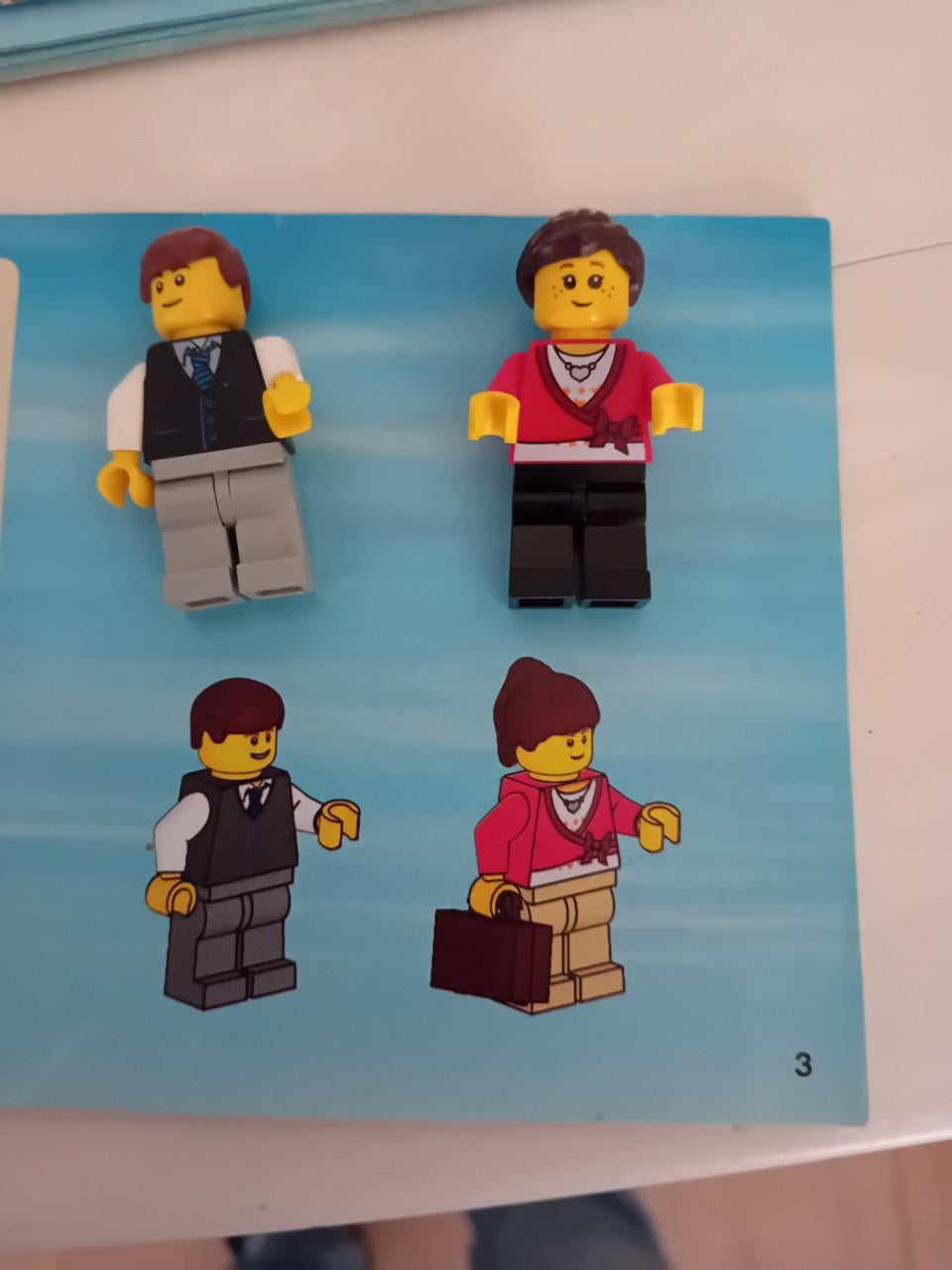 Lego city spoorweg station nr 7937