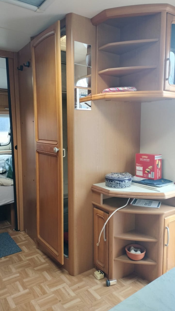 Hobby Prestige 540 (2000) met voortent