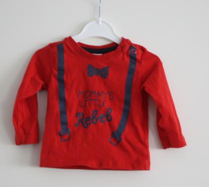Rood shirt maat 56