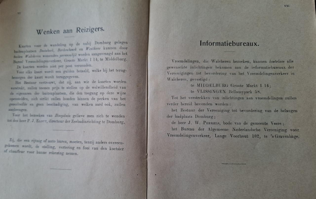 Gids door Walcheren (1929)