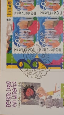 Kinderpostzegels uit 1991