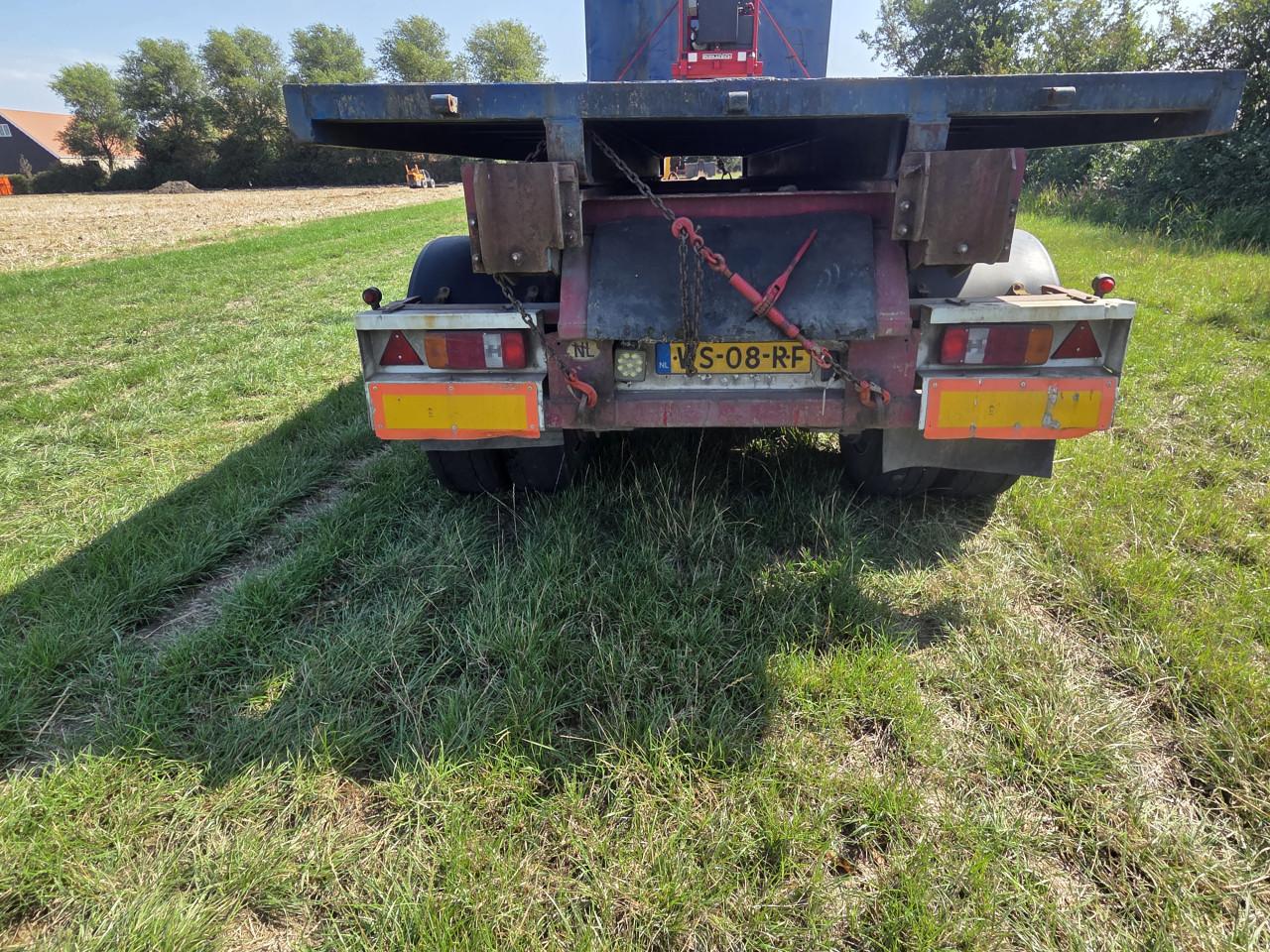 Kiepende container aanhanger