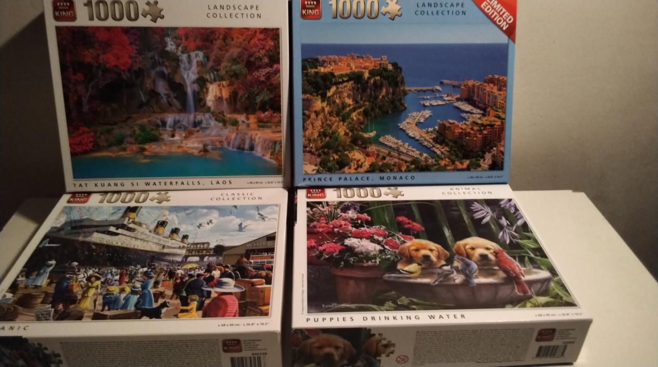 Legpuzzels 1000 stukjes