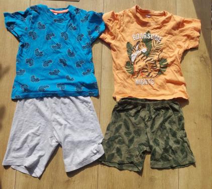 2 x z.g.a.n.  jongens shortama (maat 110/116)