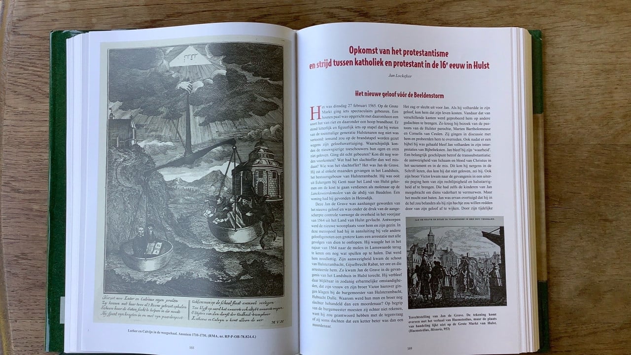 De parochiekercke van Hulst soo binnen als buijten. Willibrordus basiliek