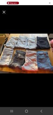 8 stretch jeans 146/152 zgan