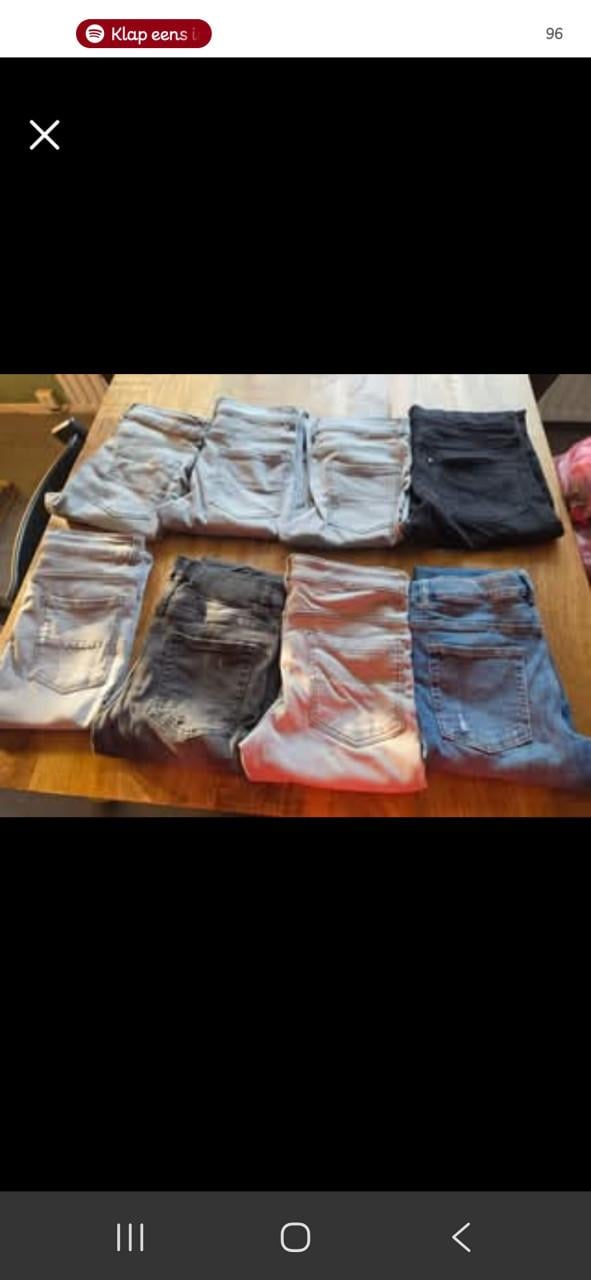 8 stretch jeans 146/152 zgan