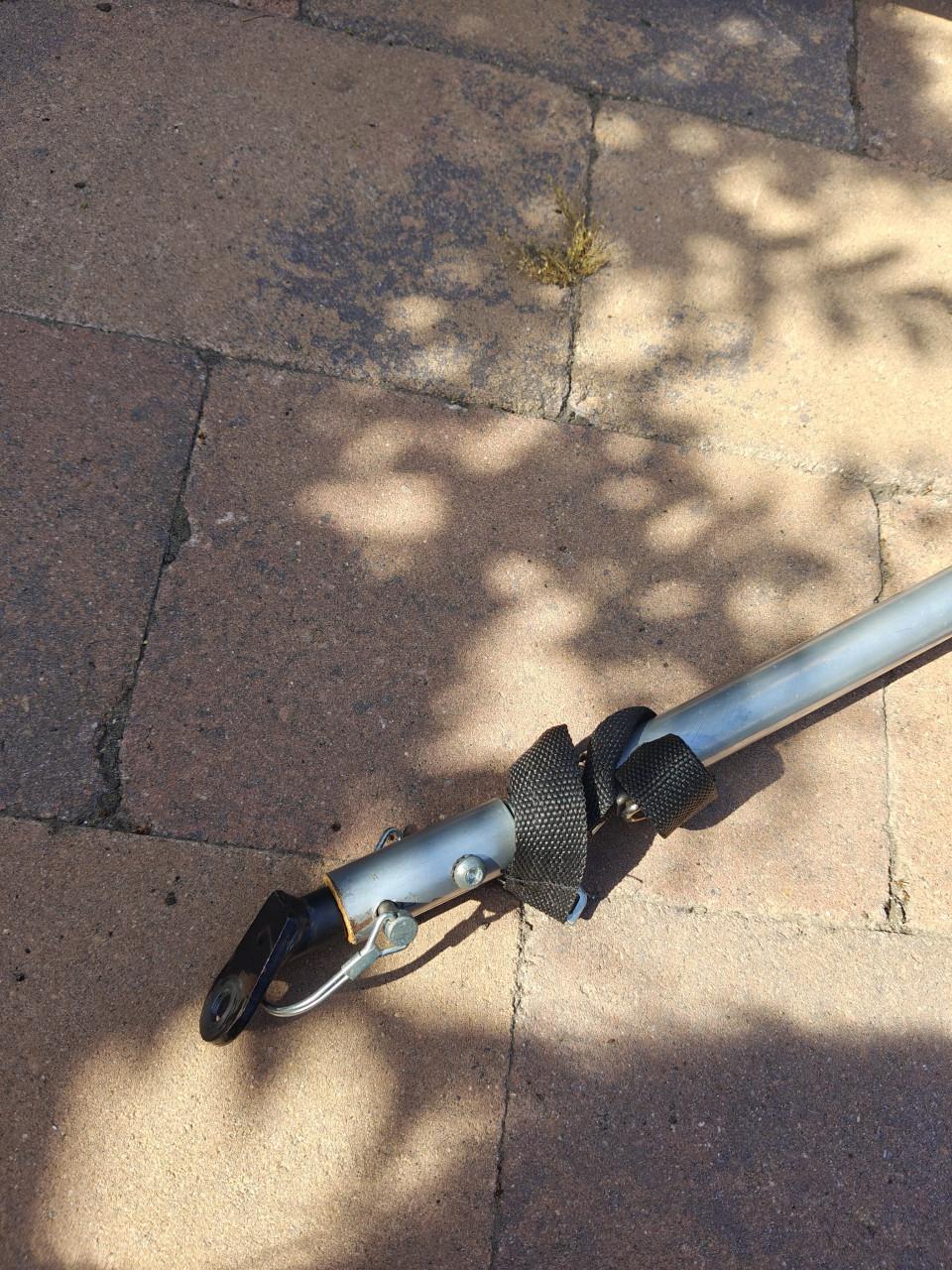 Fietskar hond