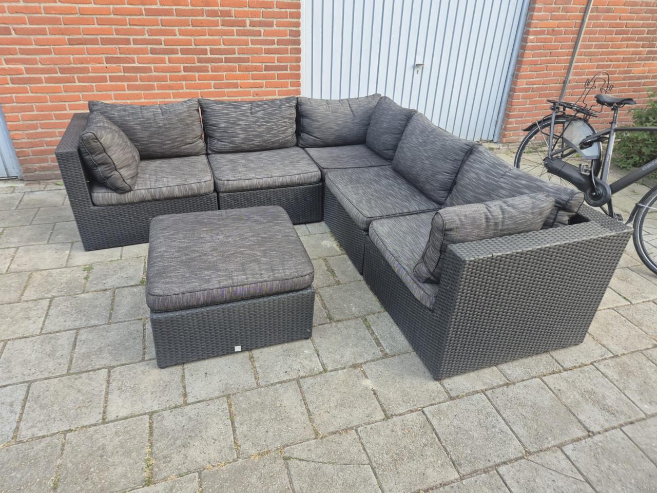 Loungeset 240 x 240 cm (Bezorging mogelijk)