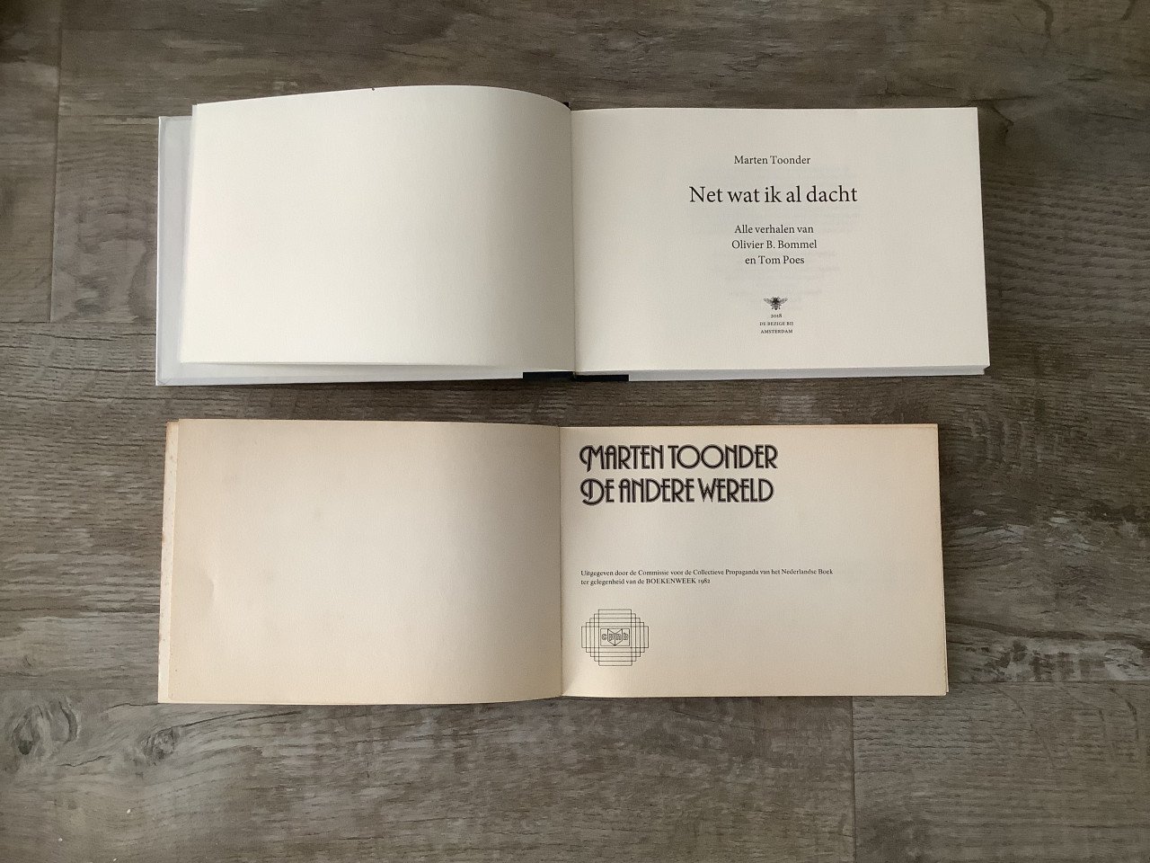 Marten Toonder - 2 Boeken, Net wat ik dacht + De andere wereld