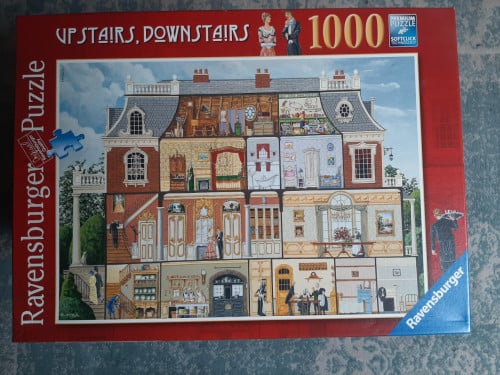 Ravensburger puzzel - upstairs downstairs