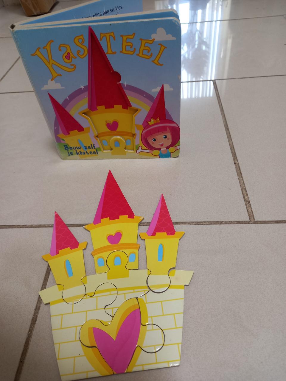 Kinder puzzel + (voor)leesboek