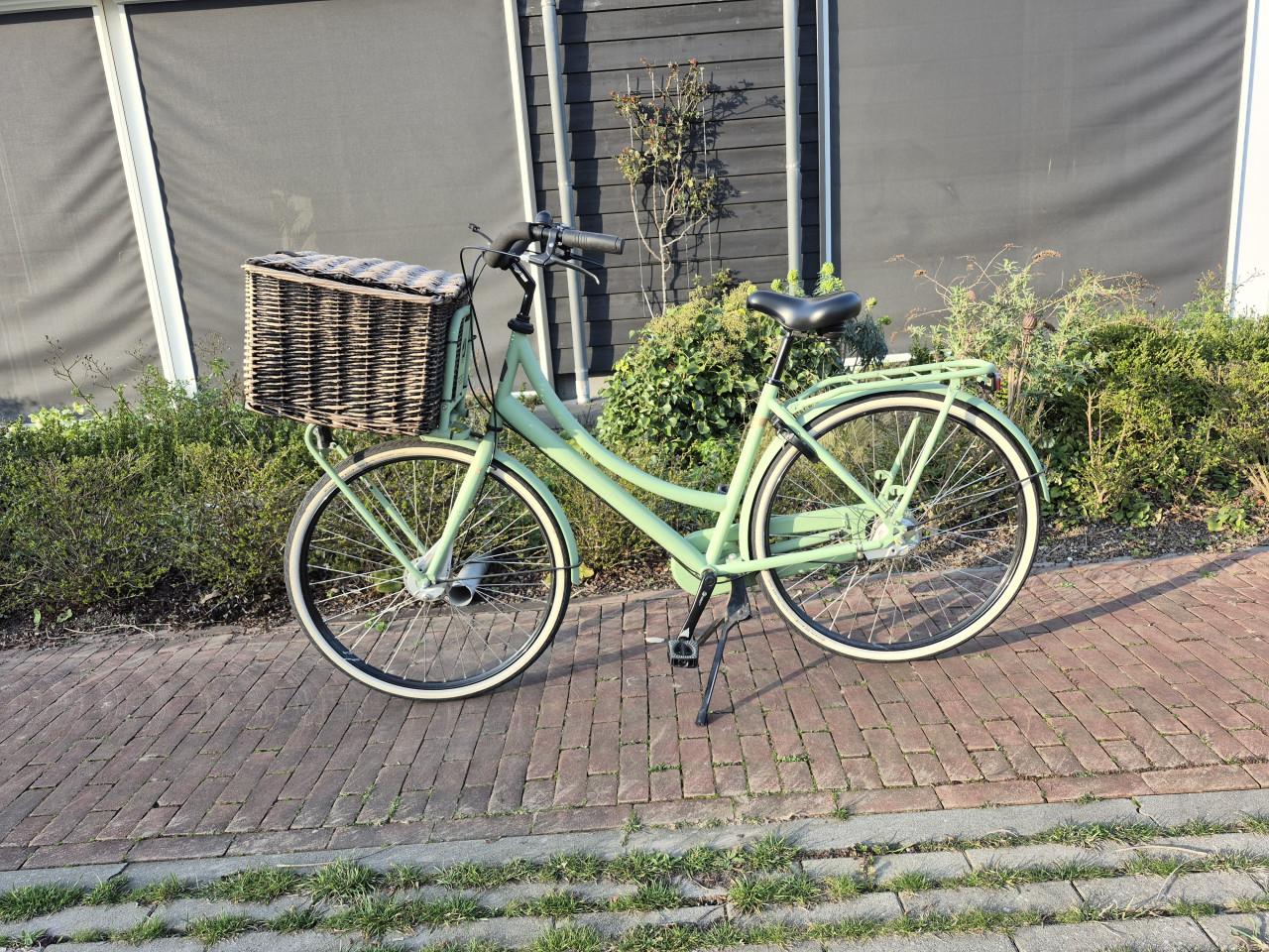 Mooie Moederfiets extra brede stuur