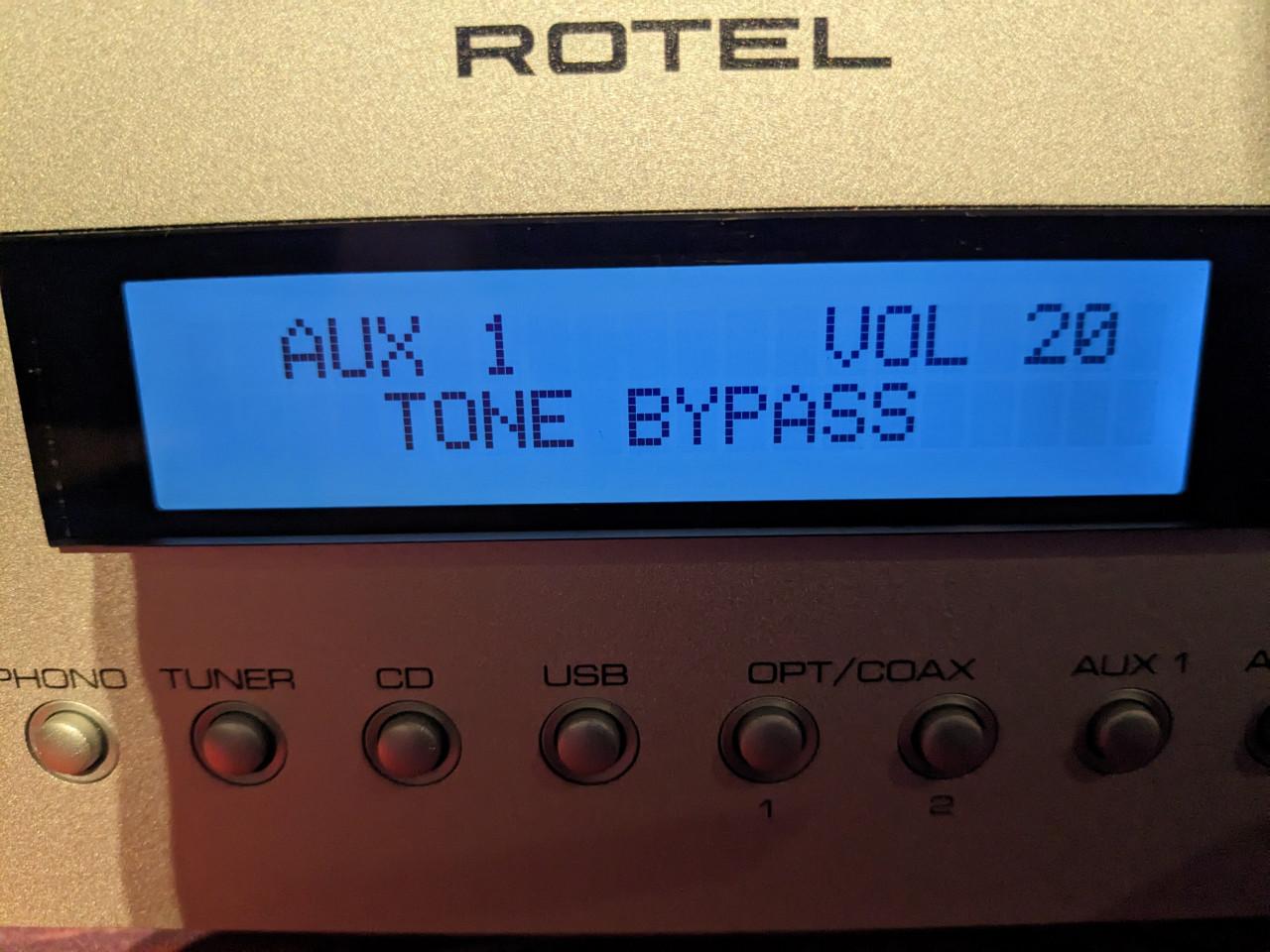 Rotel RA-12 versterker defect
