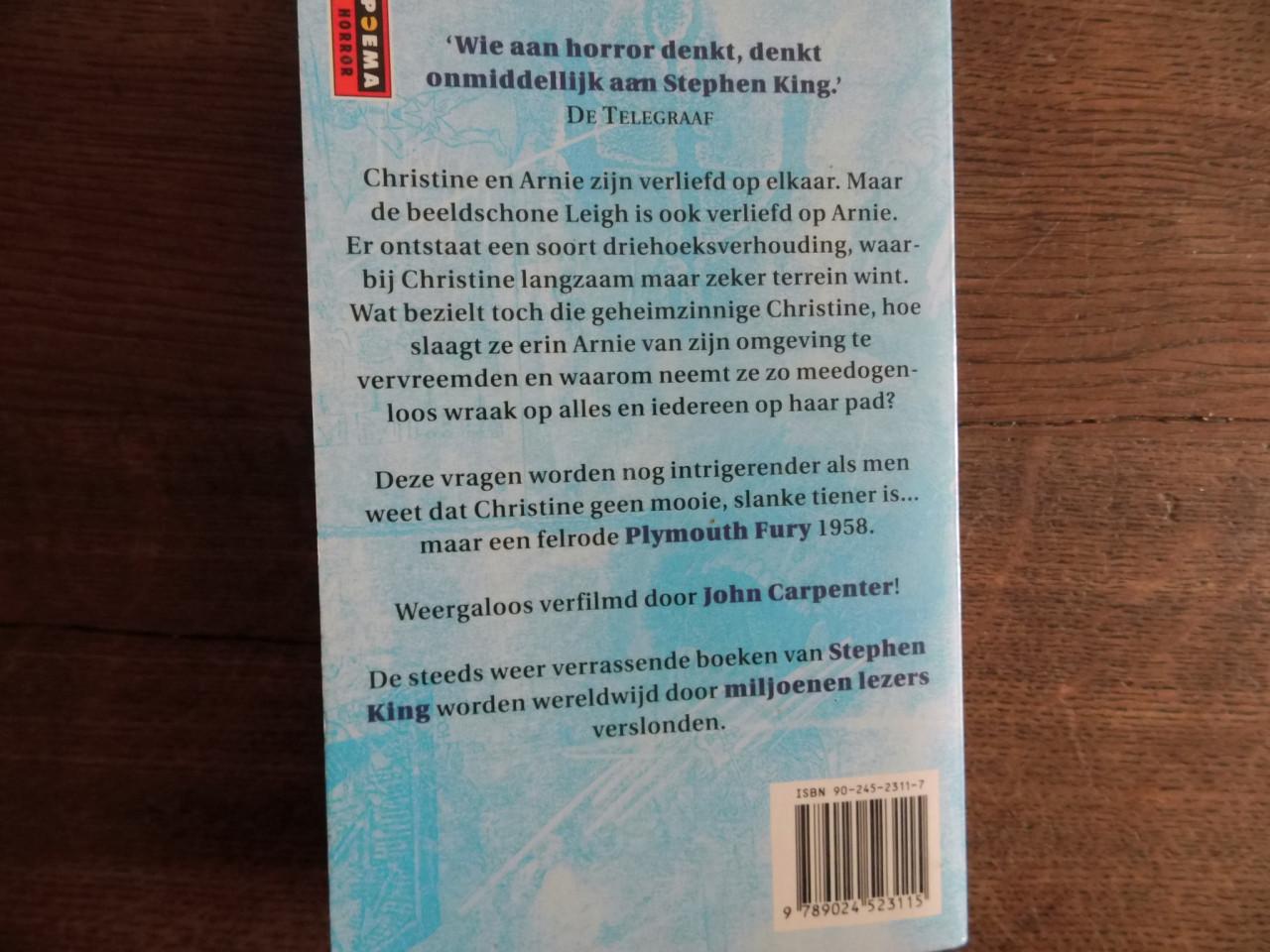 Stephen King -  Christine.