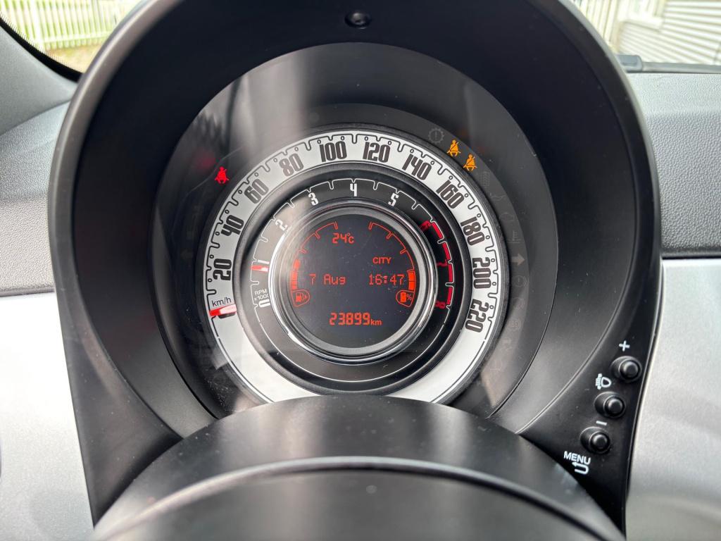 Fiat 500 1.0 hybrid hey google