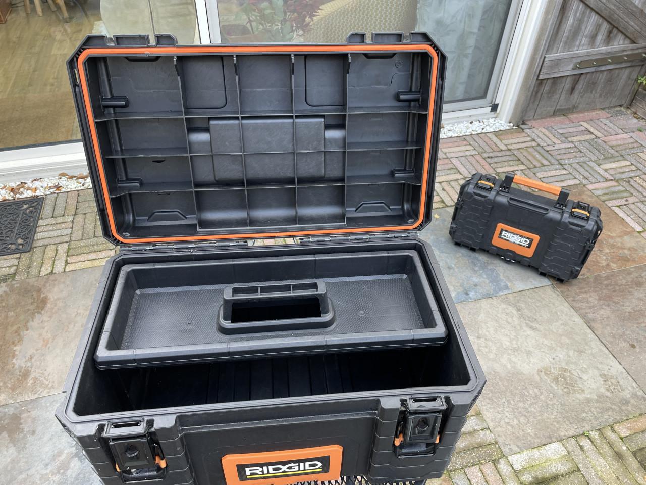 Ridgid gereedschap koffersysteem