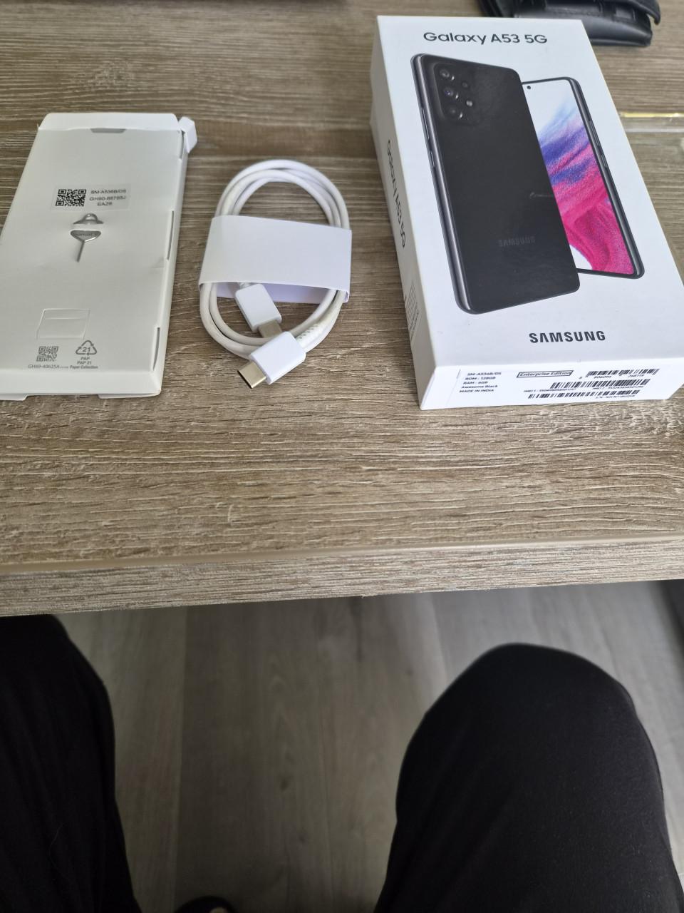 Samsung A53 Enterprise Edition.