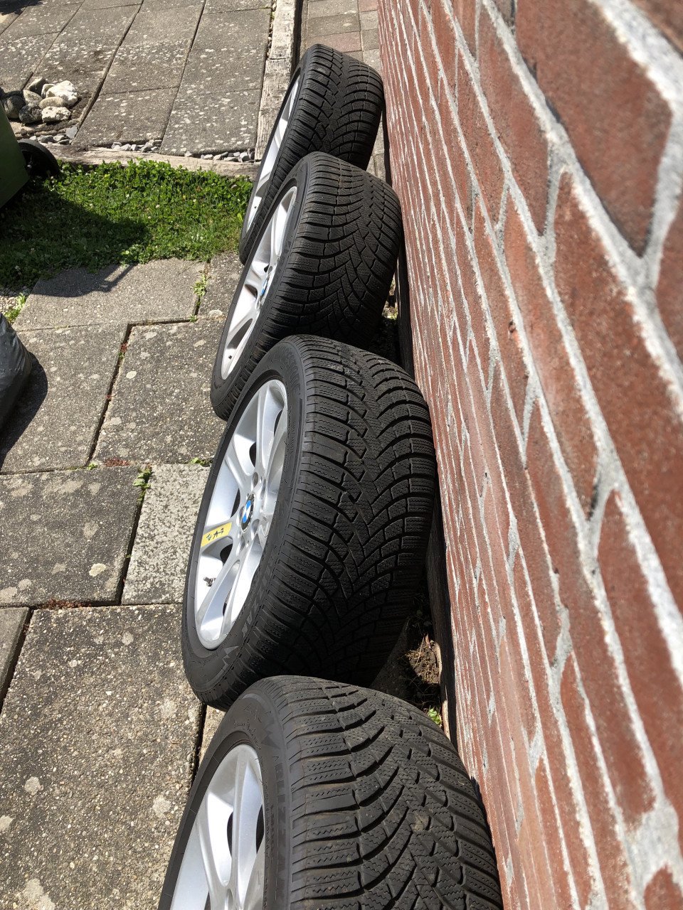 225-50-R17 Winter banden Bmw F30 en F31 en F36. Voor Bmw 3 en 4 serie
