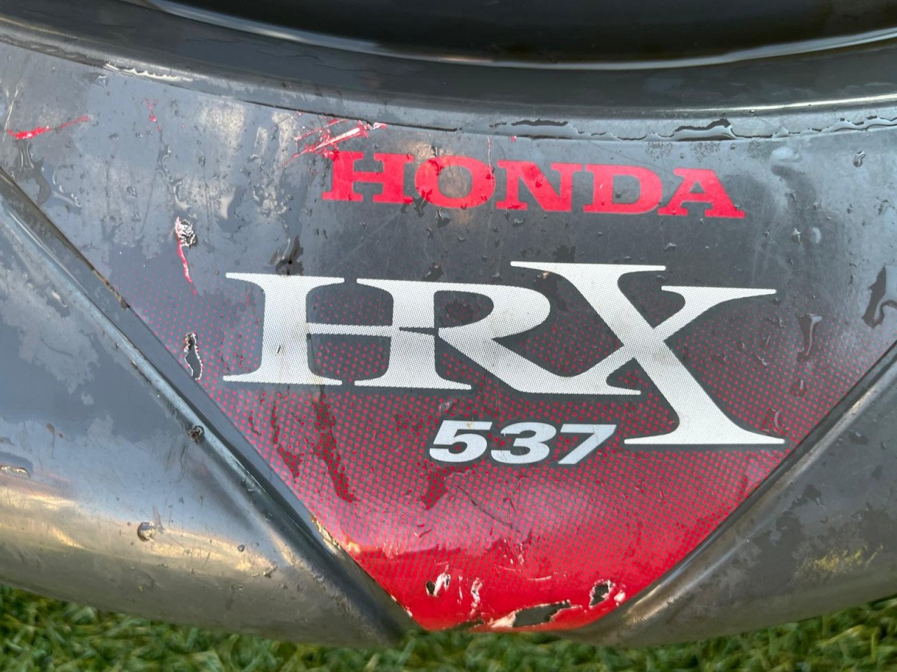 Honda motor grasmaaier.